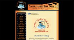 Desktop Screenshot of cfgolfcartsllc.com
